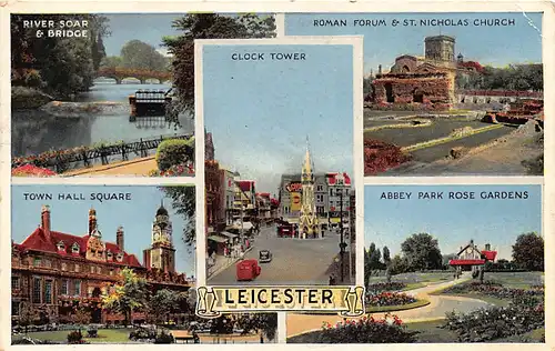 England: Leicester - 5 Views gl1961 146.648