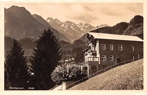 Restauration und Pension Waldesruh bei Oberstdorf im Allgäu ngl 143.631