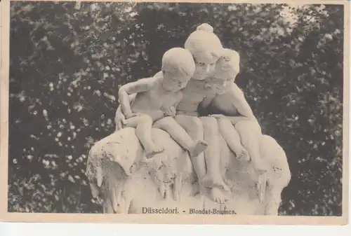 Düsseldorf Blondatbrunnen gl1912 219.791