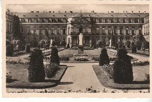 Stuttgart Neues Schloss Rosengarten gl1939 D0318