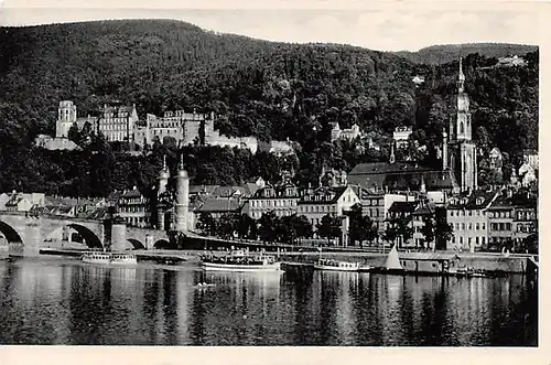 Heidelberg Partie am Neckar gl1936 143.140