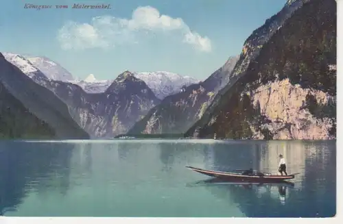 Königssee vom Malerwinkel gl1915 218.366