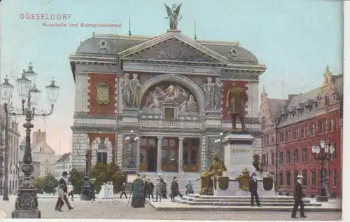 Düsseldorf Kunsthalle Bismarckdenkmal gl1933 219.878