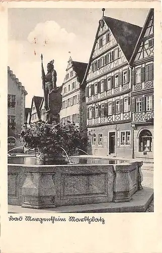 Bad Mergentheim Marktplatz gl1938 143.970