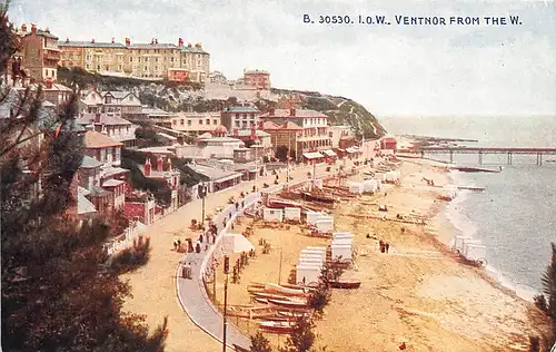 Isle of Wight - Ventnor from West ngl 146.998