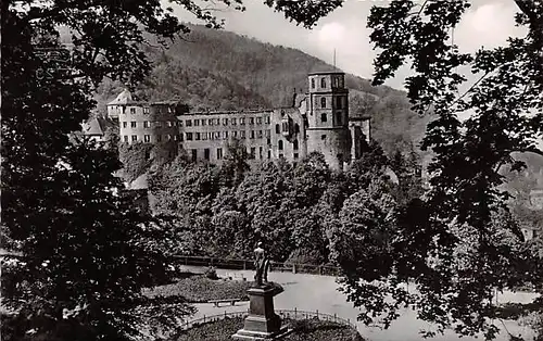 Heidelberg Schloss mit Scheffelterrasse ngl 144.747