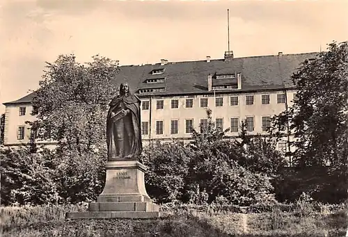 Gotha Denkmal am Schloss Friedenstein gl1962 143.420
