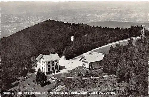 Hotel und Pension Hochblauen bei Badenweiler vom Flugzeug aus gl19? 144.976