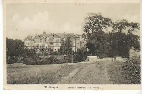 Wollhagen Schloß Elmarshausen bahnpgl1913 C9997