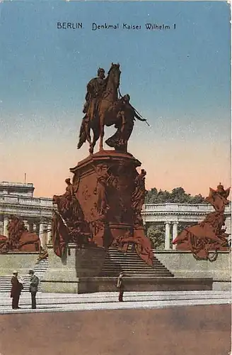 Berlin Denkmal Kaiser Wilhelm I. ngl 143.594