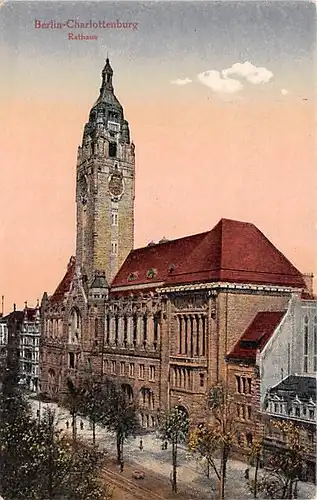 Berlin-Charlottenburg Rathaus ngl 143.599