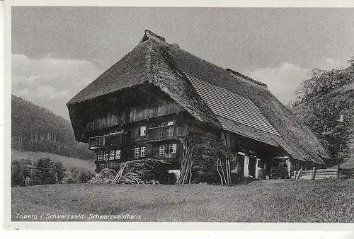 Triberg Schwarzwald Schwarzwaldhaus ngl D0153