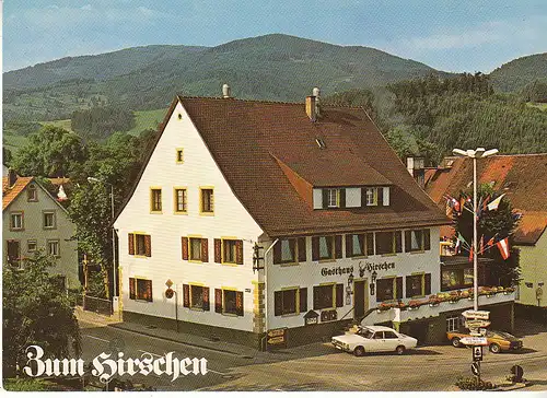 Kirchzarten Schwarzwald Gasthaus zum Hirschen ngl C9912
