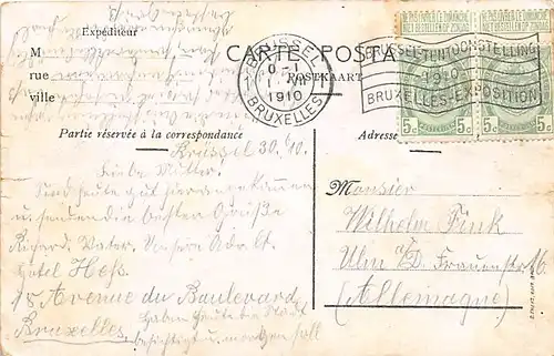 Bruxelles Le Palais de Justice gl1910 144.462