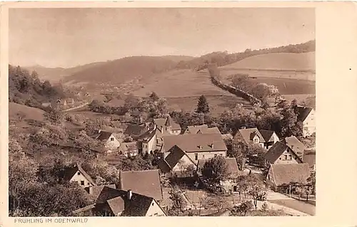 Dorf im Odenwald Panorama ngl 143.700