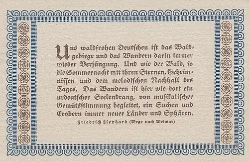 Uns waldfrohen Deutschen ist ... ngl D3380