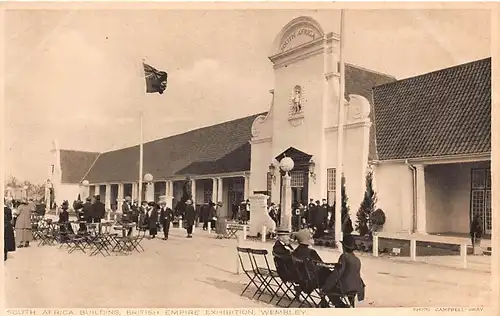 England: London Wembley South Africa building British Empire Exh. ngl 147.452