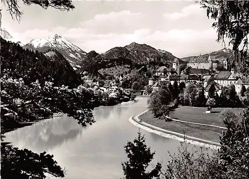 Füssen/Allgäu mit Forggensee Aggenstein und Breitenberg ngl 143.298