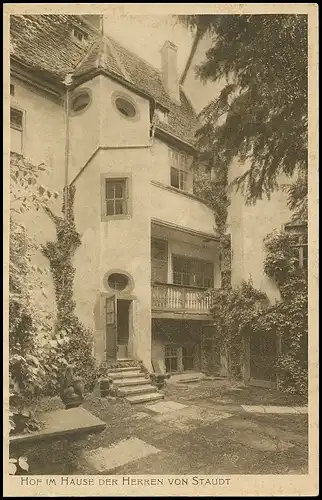 Rothenburg ob der Tauber Hof im Hause der Herren von Staudt ngl 139.944