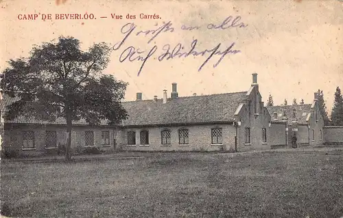 Camp de Beverloo - Vue des Carrés feldpgl1915 149.342