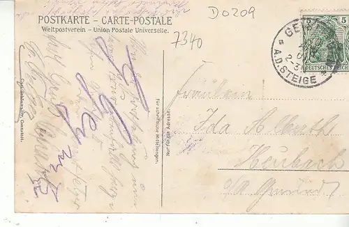 Eybach a.d.Steige (Geislingen) gl1908 D0209