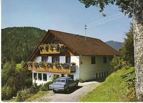 Menzenschwand Schwarzwald - Haus am Berg Hupfer ngl C9951