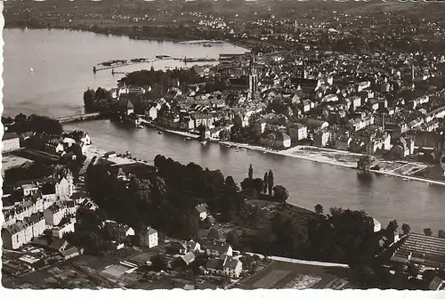 Konstanz a.B. Rheinausfluß ngl D0388