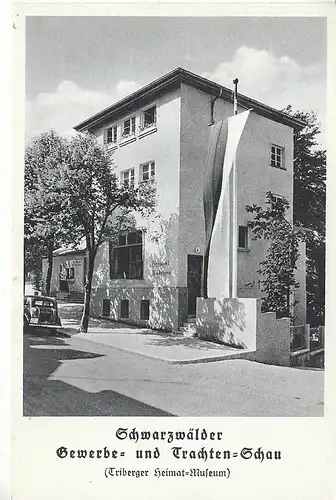 Triberg Schwarzwald Heimatmuseum Gewerbe- u.Trachtenschau ngl D0154