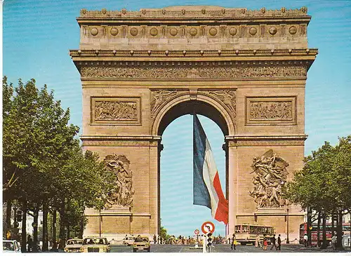 Paris Arc de Triomphe Place Charles de Gaulle ngl C9744