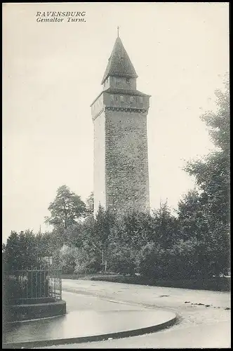 Ravensburg Gemaltor Turm ngl 140.105