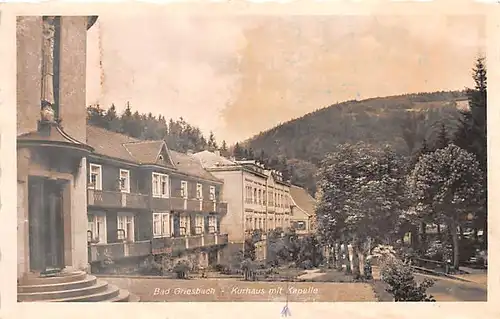 Bad Griesbach im Schwarzwald Kurhaus mit Kapelle gl1938 143.969