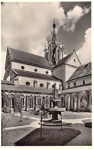 Bebenhausen Klostergarten mit Kirche ngl 144.854