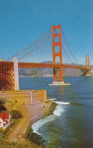 San Francisco. the Golden Gate Bridge ngl D2162