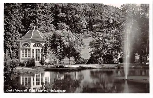 Bad Liebenzell Trinkhalle mit Anlagensee gl1954 144.707