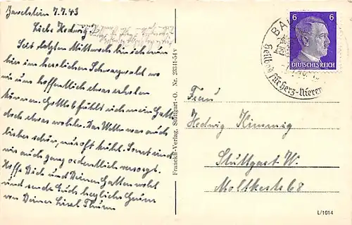 Zavelstein Teilansichten gl1943 144.010