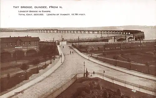 Schottland: Dundee - Tay Bridge from North ngl 146.951