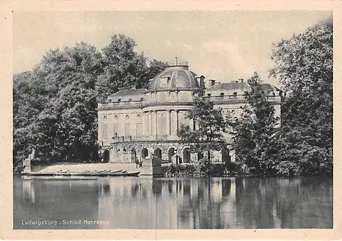 Ludwigsburg Schloss Monrepos mit See ngl 145.278