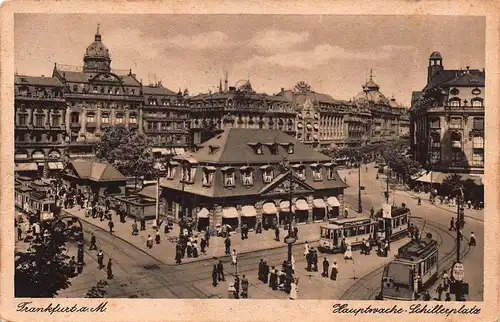 Frankfurt a.M. Hauptwache Schillerplatz gl1929 148.881