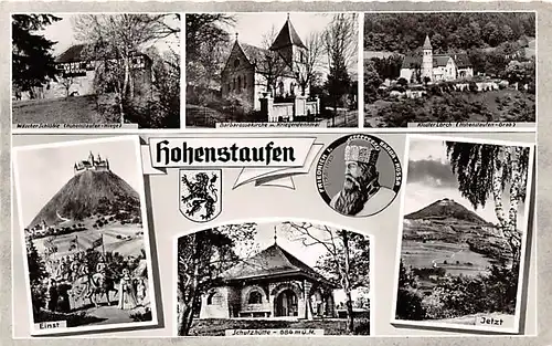 Hohenstaufen Schutzhütte Barbarossakirche gl1960 143.119
