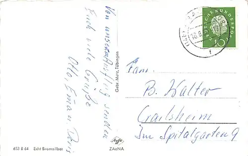 Hohenstaufen Schutzhütte Barbarossakirche gl1960 143.119