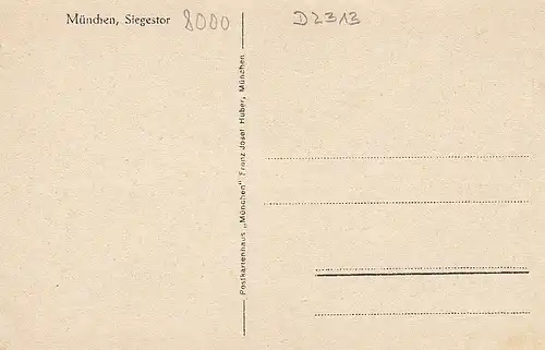 München Siegestor ngl D2313