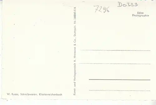 Klosterreichenbach im Schwarzwald Teilansicht ngl D0383