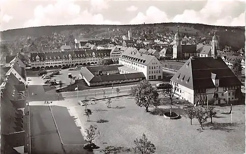 Freudenstadt Blick vom Rathausturm gl1956 144.880