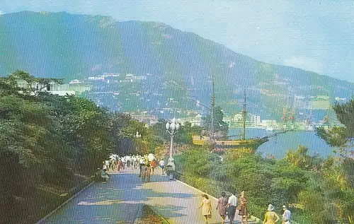 Jalta, Krim, Promenade ngl D1663