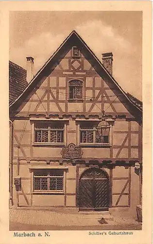 Marbach am Neckar Schiller's Geburtshaus ngl 144.906