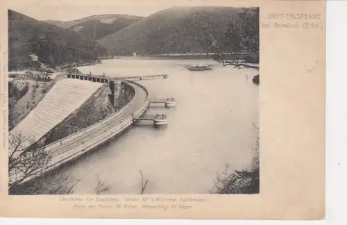 Urfttalsperre bei Gemünd (Eifel) bahnpgl1905 219.461