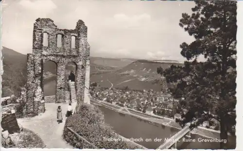 Traben-Trarbach mit Ruine Grevenburg gl1965 219.473