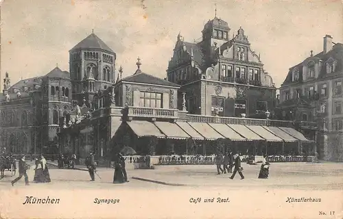 München Künstlerhaus und Synagoge ngl 148.849