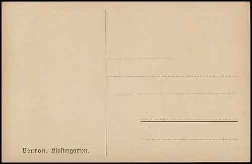 Donautal Beuron Klostergarten ngl 139.986