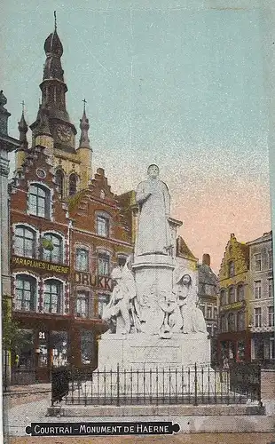 Courtrai Monument de Haerne feldpgl1915? D3771